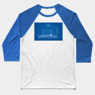 United States Revenue Cutter Seneca - AD Baseball T-Shirt